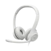 HEADSET LOGITECH PC H390 USB OFFWHITE