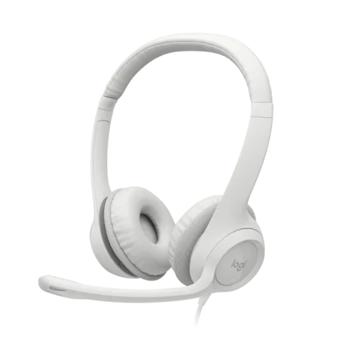 HEADSET LOGITECH PC H390 USB OFFWHITE