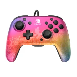 PDP - Wired Controller for Nintendo Switch and Pc Mario Pink Rematch