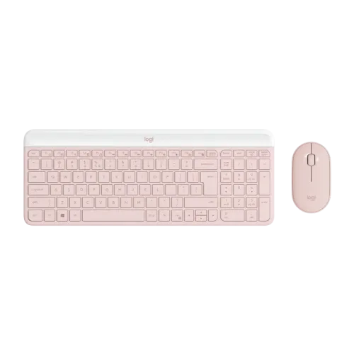 LOGITECH Keyboard/Mouse Wireless MK470 Rose