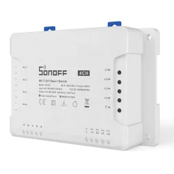 Sonoff 4CH R3 Smart Ενδιάμεσος Διακόπτης Wi-Fi σε Λευκό Χρώμα (M0802010003) (SONM0802010003)