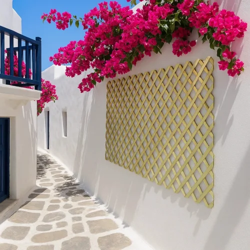 Ξύλινο Καφασωτό Medium 7x7 – 122 x 240εκ.