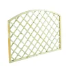 Ξύλινο Καφασωτό Διαγώνιο (μάτι 12x12) Αψίδα - 120 x 180εκ.