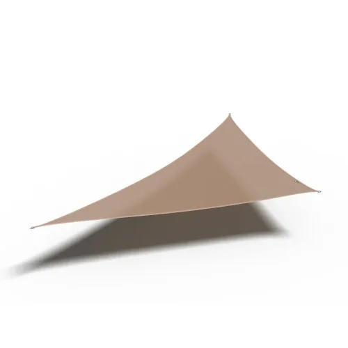 Πανί Σκίασης Τρίγωνο 285gsm Premium 90° - 4 x 4 x 5,7m - Άμμου