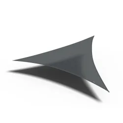 Πανί Σκίασης Τρίγωνο 285gsm 3,6 x 3,6 x 3,6m -Γκρι