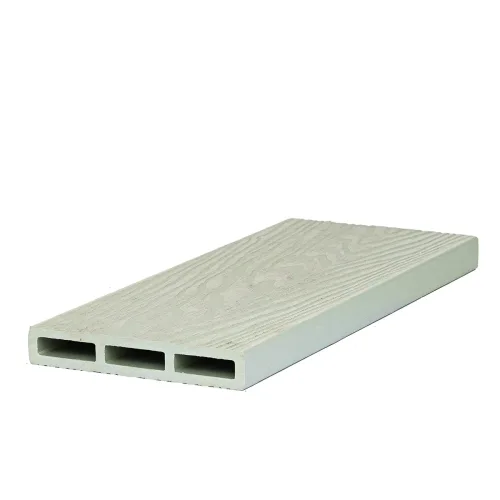 WPC 3D σανίδα περίφραξης 2 x 12 x 360εκ. - λευκό
