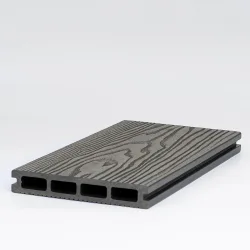 Σανίδα πατώματος WPC 2,5 x 15 x 360εκ. - γκρι ανοιχτό