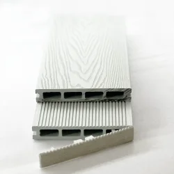 Σανίδα πατώματος WPC 2,5 x 15 x 360εκ. - λευκό