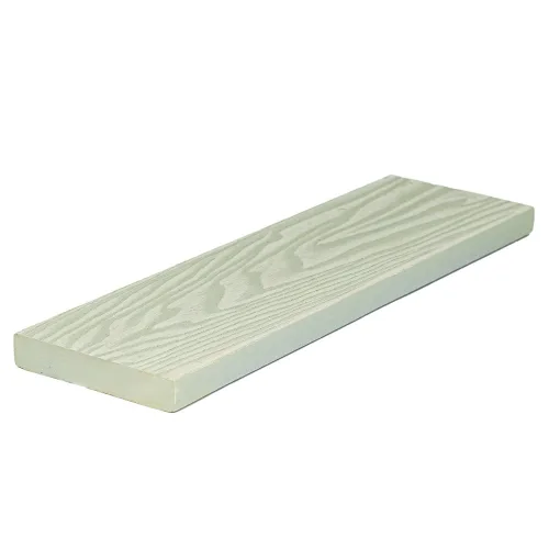 Τάβλα μασίφ WPC 3D wood 1,7 x 9 x 360εκ. - λευκό/μπεζ
