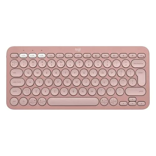 LOGITECH Keyboard Blueetooth K380s Rose