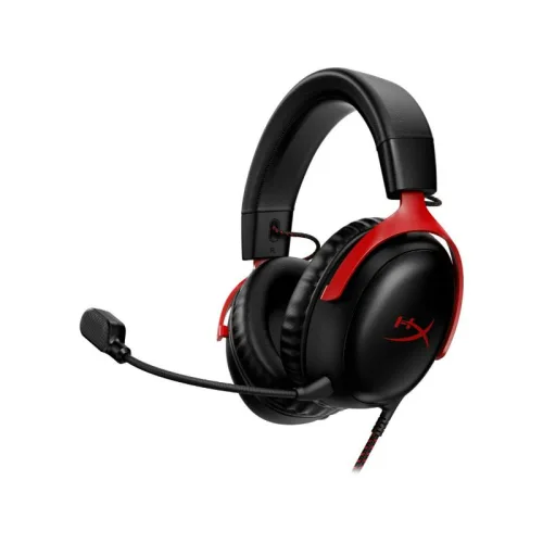 HP HyperX Cloud III - Gaming Headset (Black/Red)