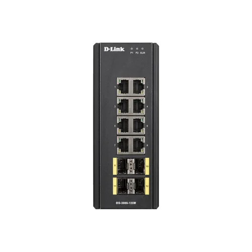D-Link Switch 12-Port Industrial Gigabit Managed (DIS-300G-12SW)