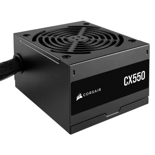 Corsair PSU CV Series CX550 — 550 Watt 80 Plus Bronze Certified - Black - CP-9020277-EU