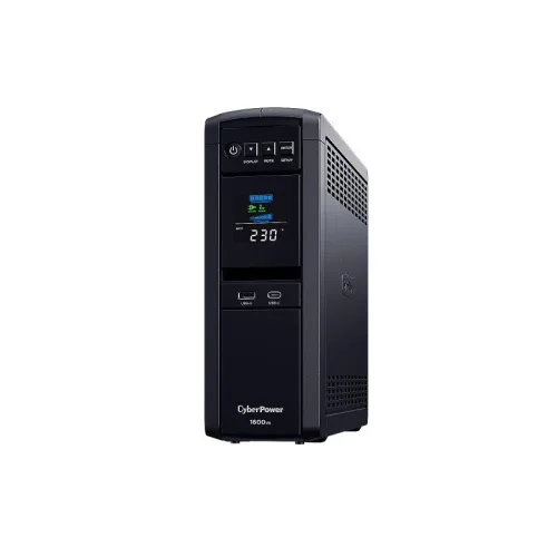 CYBERPOWER UPS Intelligent  CP1600EPFCLCD Line Interactive APFC LCD 1600VA