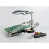 GOOBAY μεγεθυντικός φακός 51226 με clips συγκράτησης, 2x, LED φωτισμός