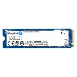Kingston NV3 1TB PCIe 4.0 NVMe R6000/W2200 MB/s SSD (SNV3S/1000G) (KINSNV3S-1000G)