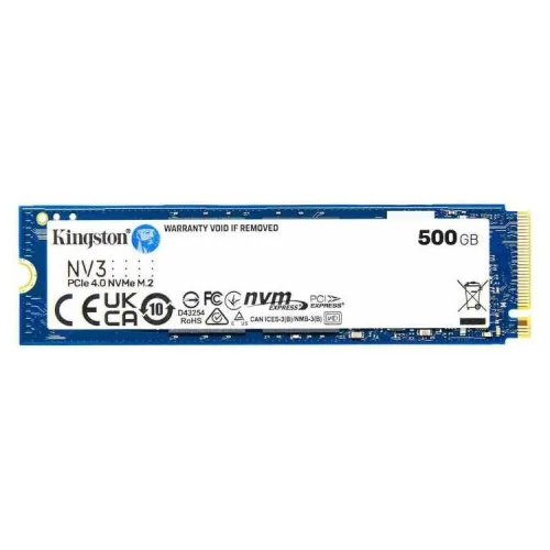 Kingston Technology 500G NV3 M.2 2280 NVMe SSD
