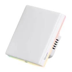 SONOFF smart διακόπτης T5-1C-86 με LED φωτισμό, μονός, Wi-Fi, λευκός