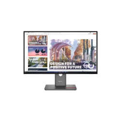 Monitor Lenovo ThinkVision P27QD-40 27'' QHD IPS/HDMI/USB-C/Ethernet/ Speakers/3Y Warranty 64B3GAT2EU