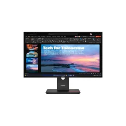 Monitor Lenovo ThinkVision T27QD-40 27'' QHD IPS/HDMI/USB-A/ USB- C/Ethernet/ Speakers/3Y Warranty 64AAGAT2EU