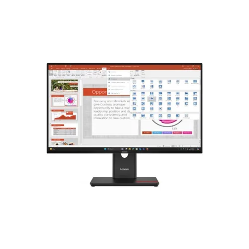 Monitor Lenovo ThinkVision T27-40 27'' FHD IPS/VGA/HDMI/USB- C/Speakers/3Y Warranty 64A5MAT6EU