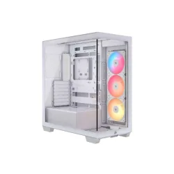 Corsair 3500X ARGB / Mid-Tower Case / Tempered Glass / ATX / White – PN: CC-9011323-WW