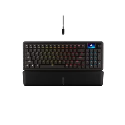 CORSAIR Keyboard VANGUARD 96 PRO LCD (RGB, MGX Hyperdrive, PBT)