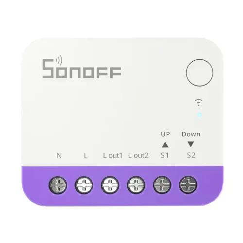 SONOFF smart διακόπτης MINI-RBS για μηχανισμό κουρτινών, WiFi, συμβατός με Matter, λευκός