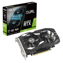 Asus GeForce RTX 3050 6GB GDDR6 Dual OC (90YV0K60-M0NA00) (ASU90YV0K60-M0NA00)
