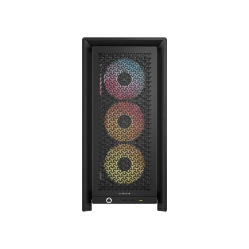 CORSAIR Case 4000D FRAME LCD ARGB (Mid-Tower, TG, Black) - PN CC- 9011326-WW