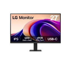LG 27'' QHD Monitor computer monitor 68.6 cm (27'') 2560 x 1440 pixels Quad HD Black