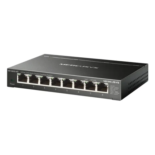 Mercusys 8-Port 2.5G Multi-Gigabit Desktop Switch (MS108GS-M2) (MERMS108GS-M2)