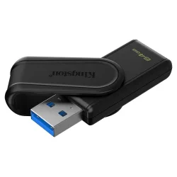 Kingston Technology DataTraveler 64GB Portable USB 3.2 Gen 1 Exodia S (Black/Black)