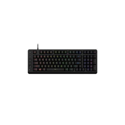 HyperX Eve 1800 Membrane Compact Gaming Keyboard RGB (US Layout) - Black - B7JE0AA