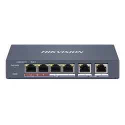 Hikvision 6 Port Smart Managed 100Mbps PoE Switch EI Series (DS-3E1106HP-EI) (HKVDS-3E1106HP-EI)
