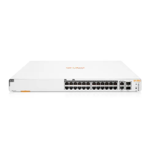 HPE Aruba Instant On 1960 24G 20p Class4 4p Class6 PoE 2XGT 2SFP+ 370W Switch (JL807A)