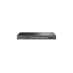 Tp-Link JetStream 24-Port Gigabit L2+ Managed Switch with 4 10GE SFP+ Slots and UPS Power Supply (TL-SG3428X-UPS)