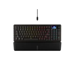 CORSAIR Keyboard VANGUARD 96 LCD Wireless (RGB, MLX Plasma, PBT)