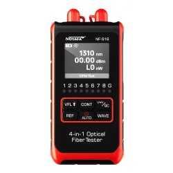 NOYAFA tester καλωδίων οπτικής ίνας NF-916, 850-1650nm, -60~8dBm