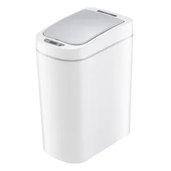HOME USE κάδος απορριμμάτων HUH-0255 με φωτοκύτταρο, 7lt, λευκός