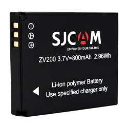 SJCAM μπαταρία για ZV200 φωτογραφική μηχανή, 800mAh