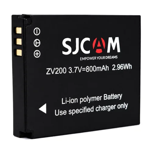 SJCAM μπαταρία για ZV200 φωτογραφική μηχανή, 800mAh
