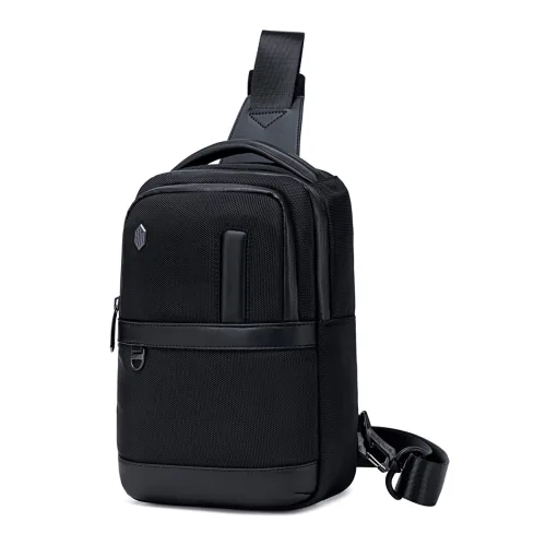 ARCTIC HUNTER τσάντα Crossbody XB00678, 5.8L, μαύρη