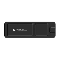 SILICON POWER εξωτερικός SSD PX10, 1TB, USB 3.2, 1050-1050MB/s, μαύρος