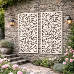 Διακοσμητικό Πάνελ Κήπου TANGLE με Πλαίσιο - 180x90εκ.