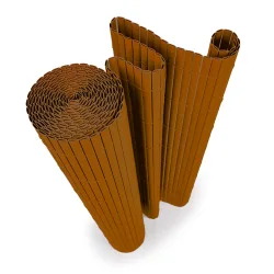 Καλαμωτή PVC 10mm Διπλής Όψης - Καφέ Ανοιχτό ΚΑΛΑΜΩΤΗ PVC 10mm 150(Y) x 300εκ. | ΚΑΦΕ ΑΝΟΙΧΤΟ