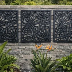 Πάνελ Διακόσμησης Τοίχου Strelitzia 57 x 57 εκ.