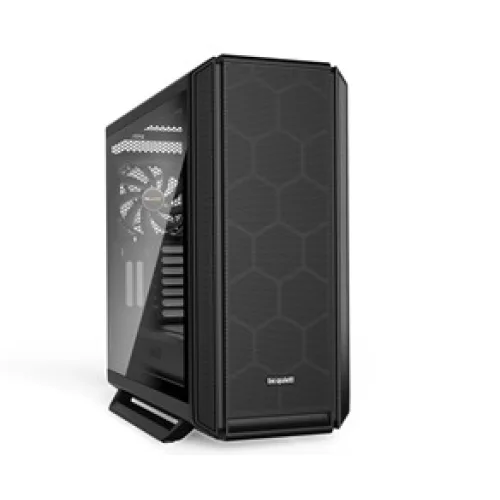 BEQUIET PC CHASSIS SILENT BASE 802 WINDOW BLACK BGW39, MIDI TOWER ATX, W/O PSU, Front: 2x Pure Wings 2 140mm, Rear: 1x Pure Wings 2 140mm, 3YW.