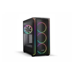 BEQUIET PC CHASSIS SHADOW BASE 800 FX BLACK BGW63, MIDI TOWER ATX, ARGB LIGHTING, W/O PSU, Front: 3x Light Wings 140mm PWM, Rear: 1x Light Wings 140mm PWM, 3YW.