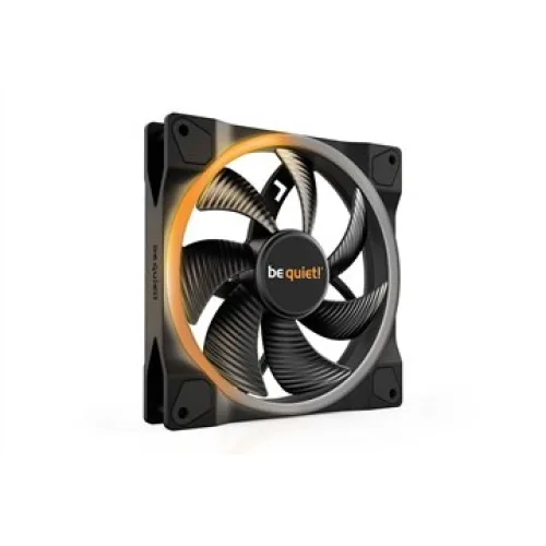 BEQUIET FAN LIGHT WINGS 140MM PWM BL074, ARGB, 1500RPM, 56CFM/95,14M3/H, 23,3 DB, LIFESPAN 60000H, BLACK, 3YW.